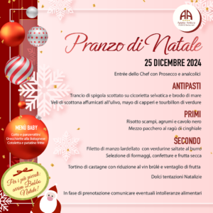 Pranzo Natale Appia Antica Hotel Corato Puglia